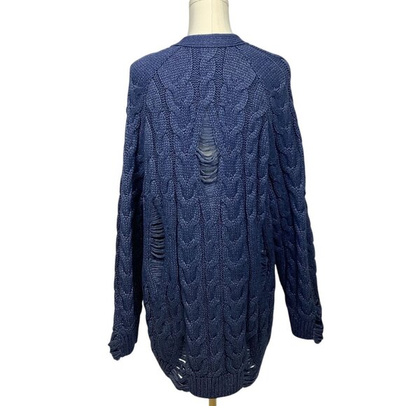 AMASS Blue Cardigan - Picture 2 of 4